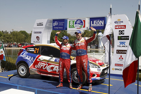 Martin Prokop i Ford Fiesta S2000 overtog sejren i S2000 klassen.